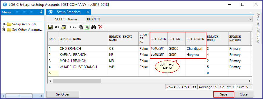 setupbranch GST